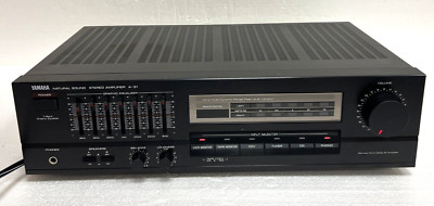 Yamaha Natural Sound Stereo Amplifier A-31 Graphic Equalizer