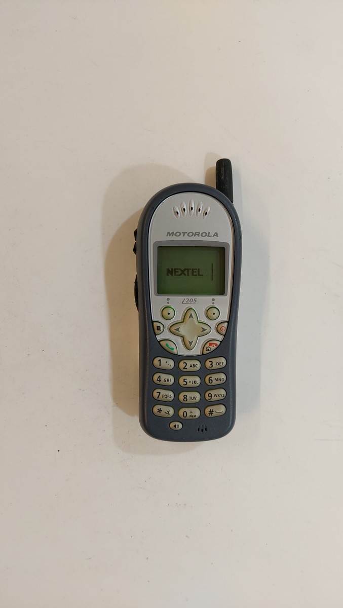 371.Motorola i205 Very Rare - For Collectors - Locked Nextel