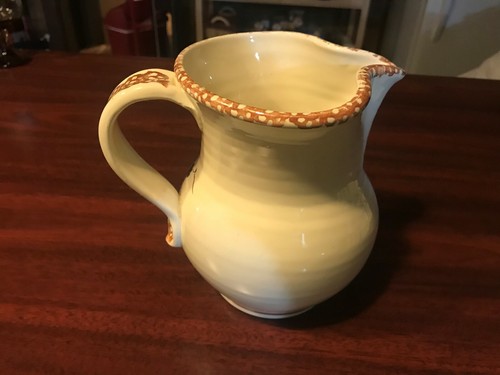Petucco Nove Italian Hand Painted Pitcher Beautiful Fruit Artwork - Picture 6 of 12
