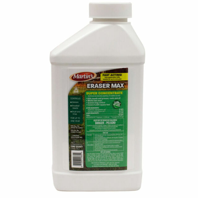 Martin's Eraser Max Herbicide Liquid Concentrate 1 qt. for sale online