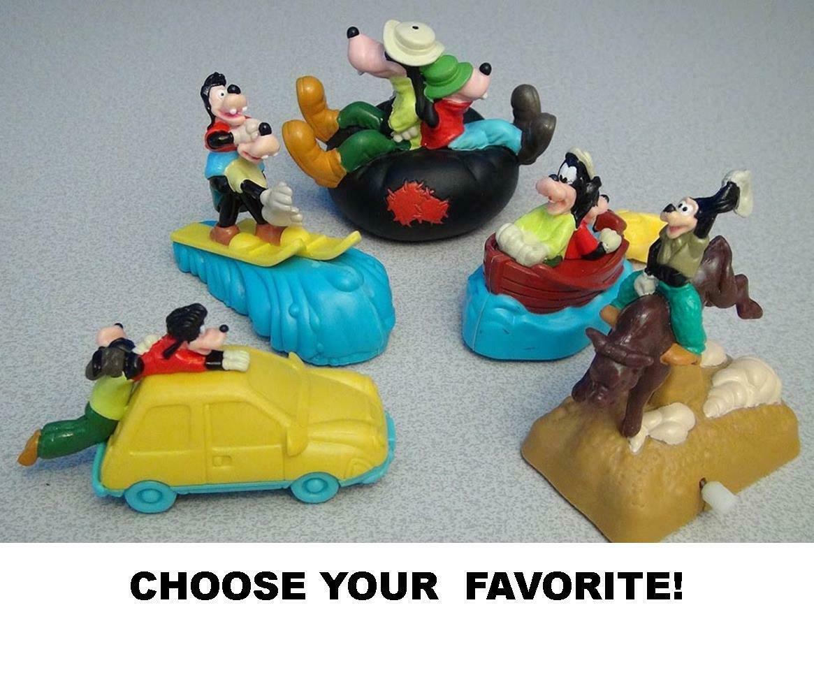 Burger King Toy 1995 Vintage Disney Goofy and Max's Adventures from Movie  Toys