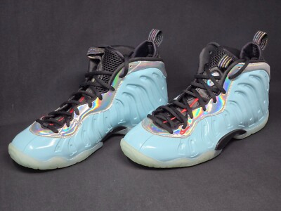 Nike Little Posite One GS Mix Tape Teal Blue Black Silver DH6490 400 NBY Women's