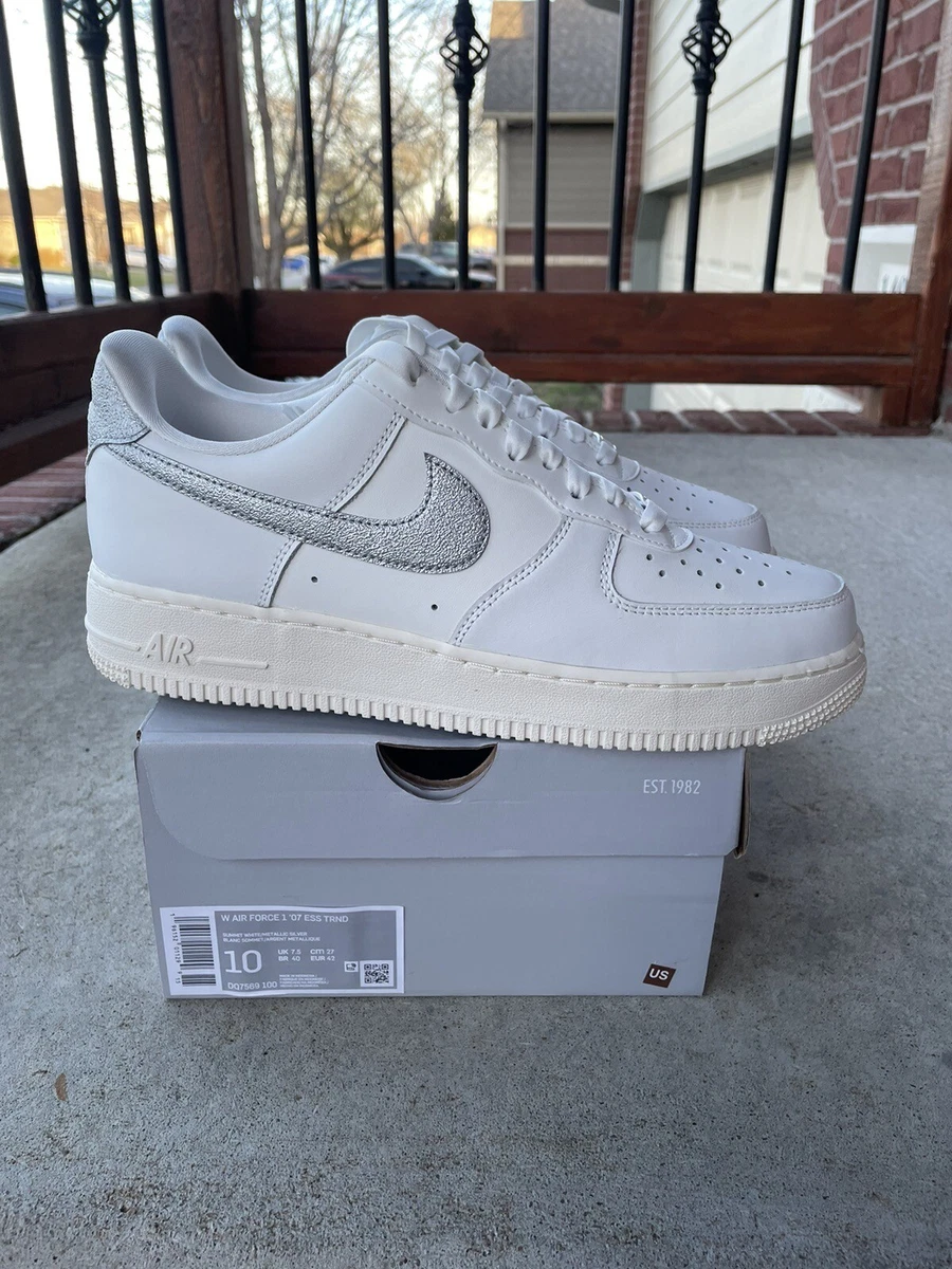 Nike Air Force 1 07 ESS White W for sale | eBay