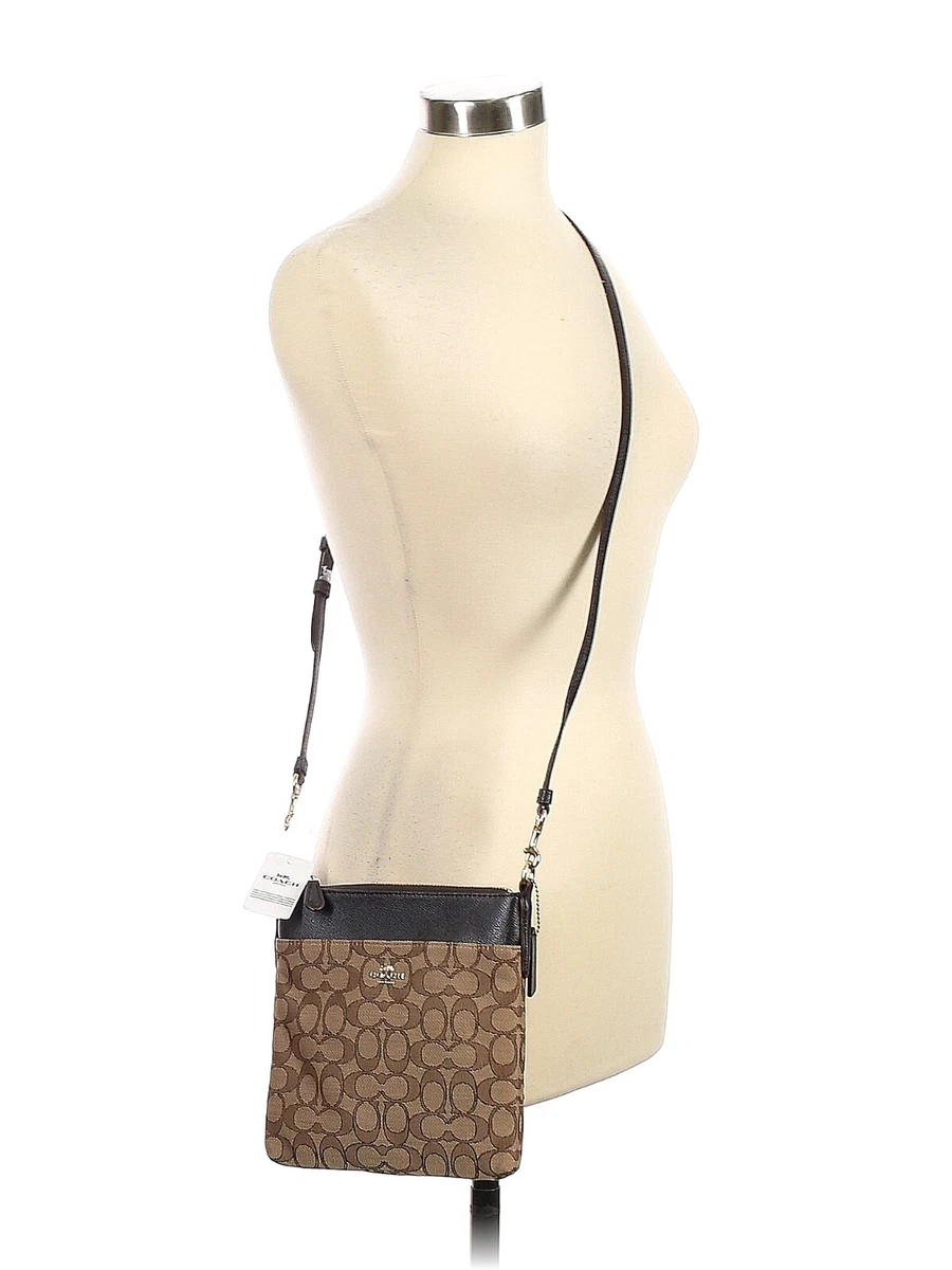 Coach new signature jacquard kitt crossbody hot sale