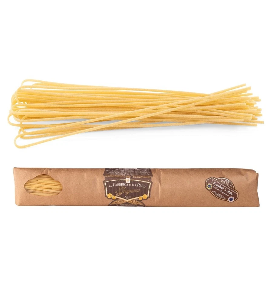 LA FABBRICA DELLA PASTA DI GRAGNANO "spaghetti a metro in carta pergamena" Pasta di Gragnano IGP 1 Kg.