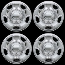 2004-2012 Ford F150 17 Chrome Wheel Skins Hub Caps 5 Spoke Full Rim Covers New