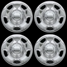 2004-2012 Ford F150 17" Chrome Wheel Skins Hub Caps 5 Spoke Full Rim Covers New