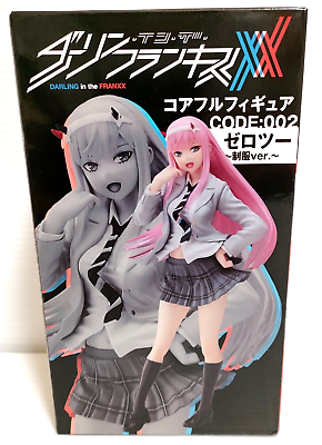 Taito Darling in The FRANXX Coreful Figure Zero Two Uniform Ver. Figure  Statue Japanese Ver. : Toys & Games 