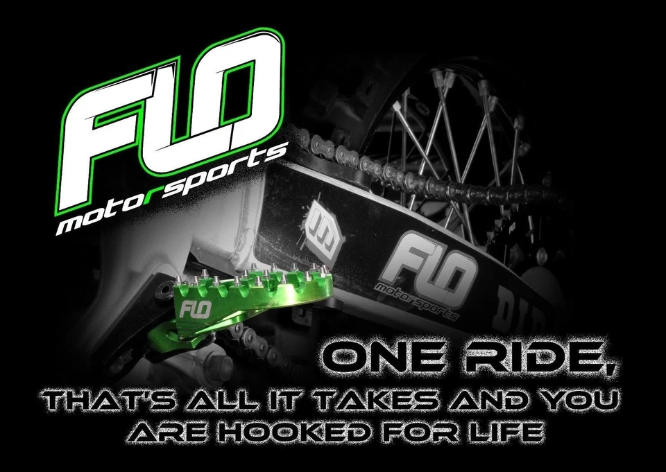 KTM NARANJA SERIE PRO ESTRIBERAS ANCHAS 65 SX 125 SX250 SX 450 XC-W Foto 3 de 4