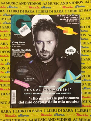 Zeitschrift Magazin GQ Nr. 178 Juli 2014 CESARE CREMONINI-CLAUDIO MARCHISIO (AM1)