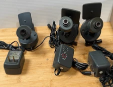 Wireless Color Camera Video Sender XC10A/Remote Control Power Supply Lot of 3