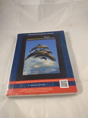 Understanding Basic Statistics Annotated Instructors Edition 8th CENGAGE