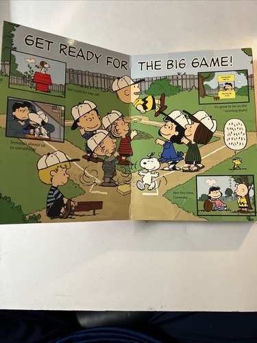 Peanuts PC Windows MAC Video Game "It's The Big Game Charlie Brown" Snoopy Linus - Picture 3 of 5