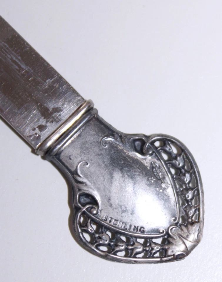 Sterling Silver Hem Ruler George Webster Caliper Art Deco - Image 2 of 4