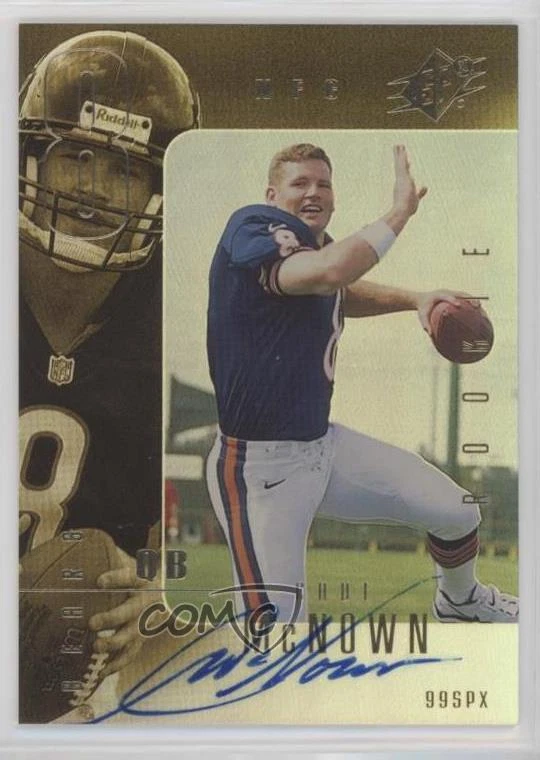 1999 SPx /500 Cade McNown #130 Rookie Auto RC