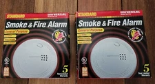 Pair Of Standard SS-770, Smoke and Fire Alarm, Smoke Alarm, Fire Alarms NIB
