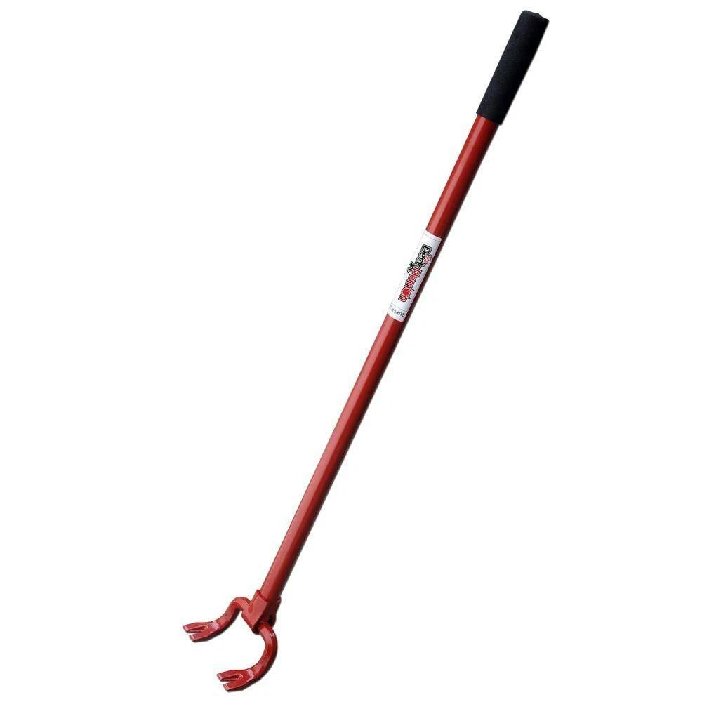 The Deck Demon Wrecking Bar 45 in.Dual Claw Nonslip Grip Nail