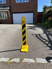 Removable Parking Bollard – Surface Mount, Easy Install, Access Security Post