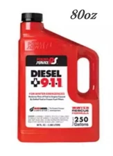Power Service 08080-06 Diesel 9•1•1 Fuel Additive - 80 oz.