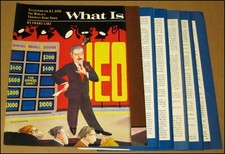 1989 Jeopardy Alex Trebek Sports Illustrated Article Only Merv Griffin Game Show