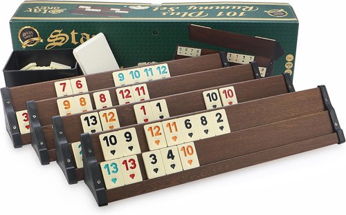 Original Star Rummy türkische Okey Rummy Holz Plastik von Luxus bis Standard - Bild 51 von 61