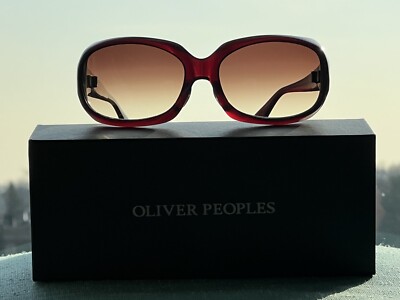 Oliver Peoples Aura SI - Burgundy Frame - Warm Bronze  display picture 3