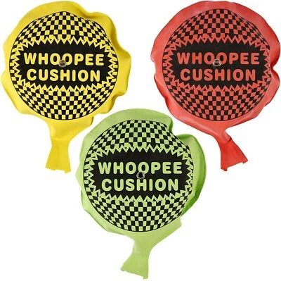 Self Inflating Whoopee-Cushion Joke Prank Party Toy Fart Whoopie Balloon Jokes