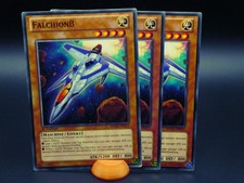 Yugioh Playset 3x Falchionβ SDCR DE015/ Common/ Excellent/ Deutsch