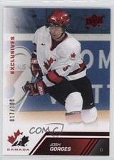 2013 Upper Deck Team Canada Exclusives 17/100 Josh Gorges #144 2d8
