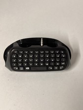 Wireless Bluetooth Clip-On Keyboard Attachment for PS4 Controller Black TP4-008