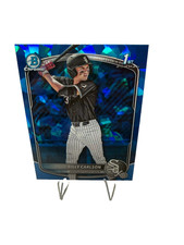 Billy Carlson 2025 Bowman Draft Chrome 1st Sapphire Edition #BDC-10 White Sox