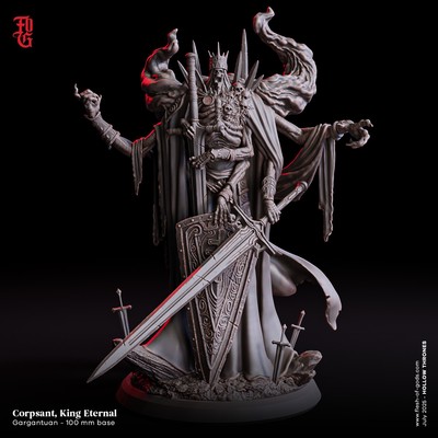 Corpsant, King Eternal by Flesh of Gods | D&D | DnD | Print on Demand
