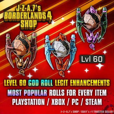 #ad Borderlands 4✨LEGENDARY ENHANCEMENTS BL4 LVL 60 ITEMS WEAPON GEAR ✅PC PS XBOX✨ $8.49