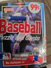 Two Packs 1988 Donruss MLB Seald Jumbo Pack 36 cards 6 Puz Bo Jackson R Clemens — photo 1