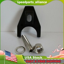 Distributor Clamp Black Billet Aluminum Chevy Hold Down Hei Sbc Bbc 7627bk