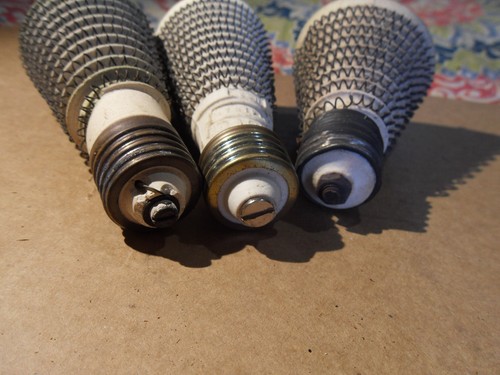 Lot 3 Vintage Coil Heating Elements Ceramic Cones Steampunk Primitive Assemblage - Picture 17 of 17