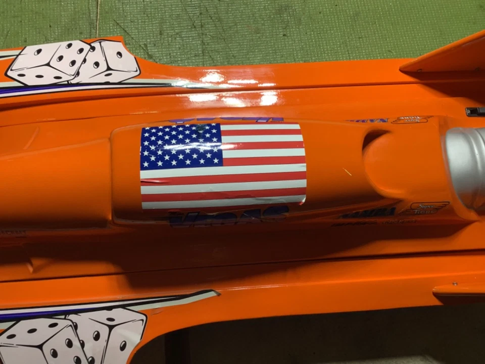 Aquacraft Miss Vegas  Deuce .18 Glow 30 inch RC Boat Clean RTR - Image 3 of 4