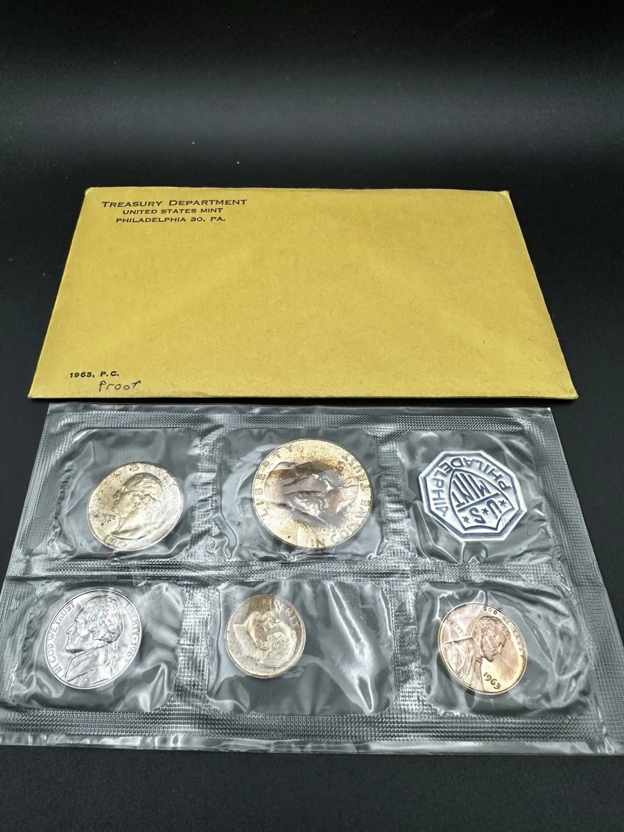 1963 U.S. Mint Certified Proof US Coin Proof Sets for sale | eBay
