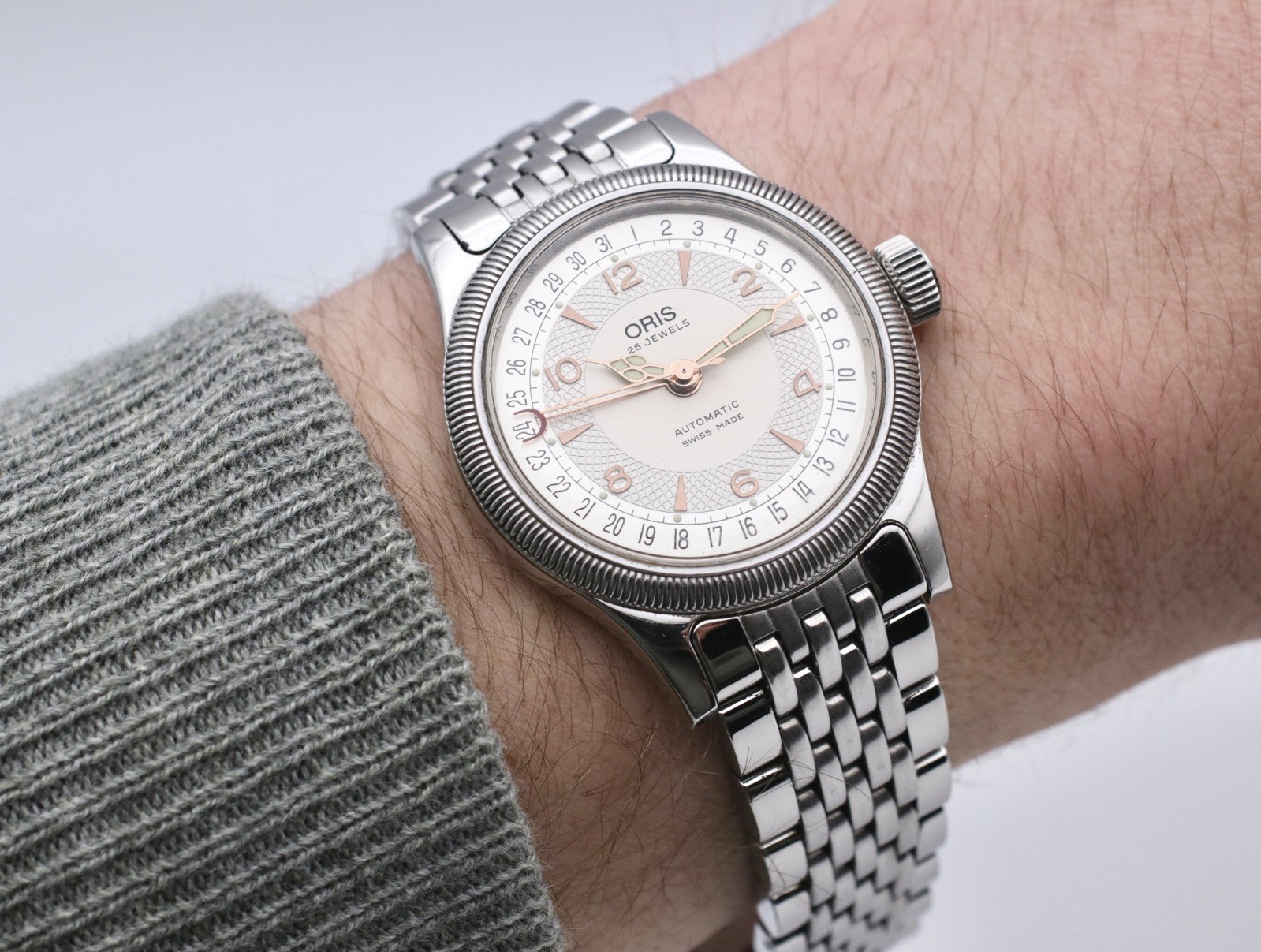 Oris Big Crown Pointer Date Silver Automatic Men'… - image 9