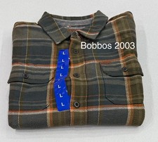 Orvis Men s Spread Collar Flannel Shirt, Multi, Size L