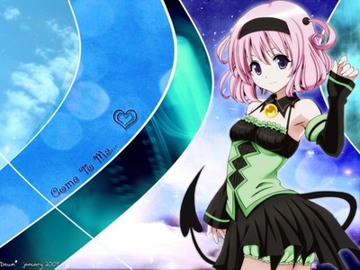 Momo Velia Deviluke To Loveru Headband Pink Hair CCG Anime Playmat Desk Mat
