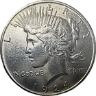 1924-P SILVER PEACE DOLLAR, AU DETAILS, COLLECTOR'S COIN, BEAUTY!