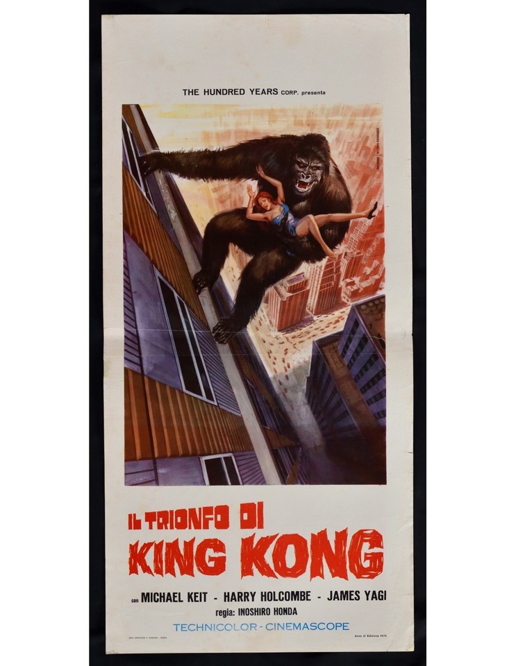 Locandina di Il trionfo di King Kong (1962)
