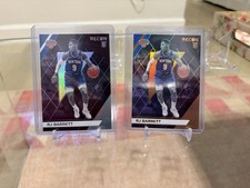 2019-20 Panini Chronicles Recon RJ Barrett Base & Bronze Foil  RC #290 Lot (2)