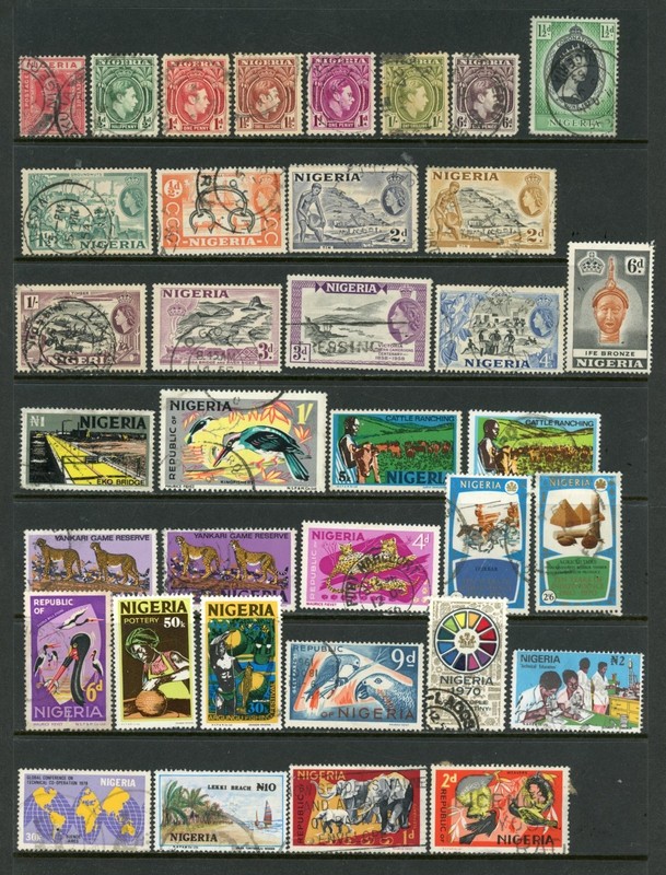NIGERIA   mix  / 26-5-2u / used