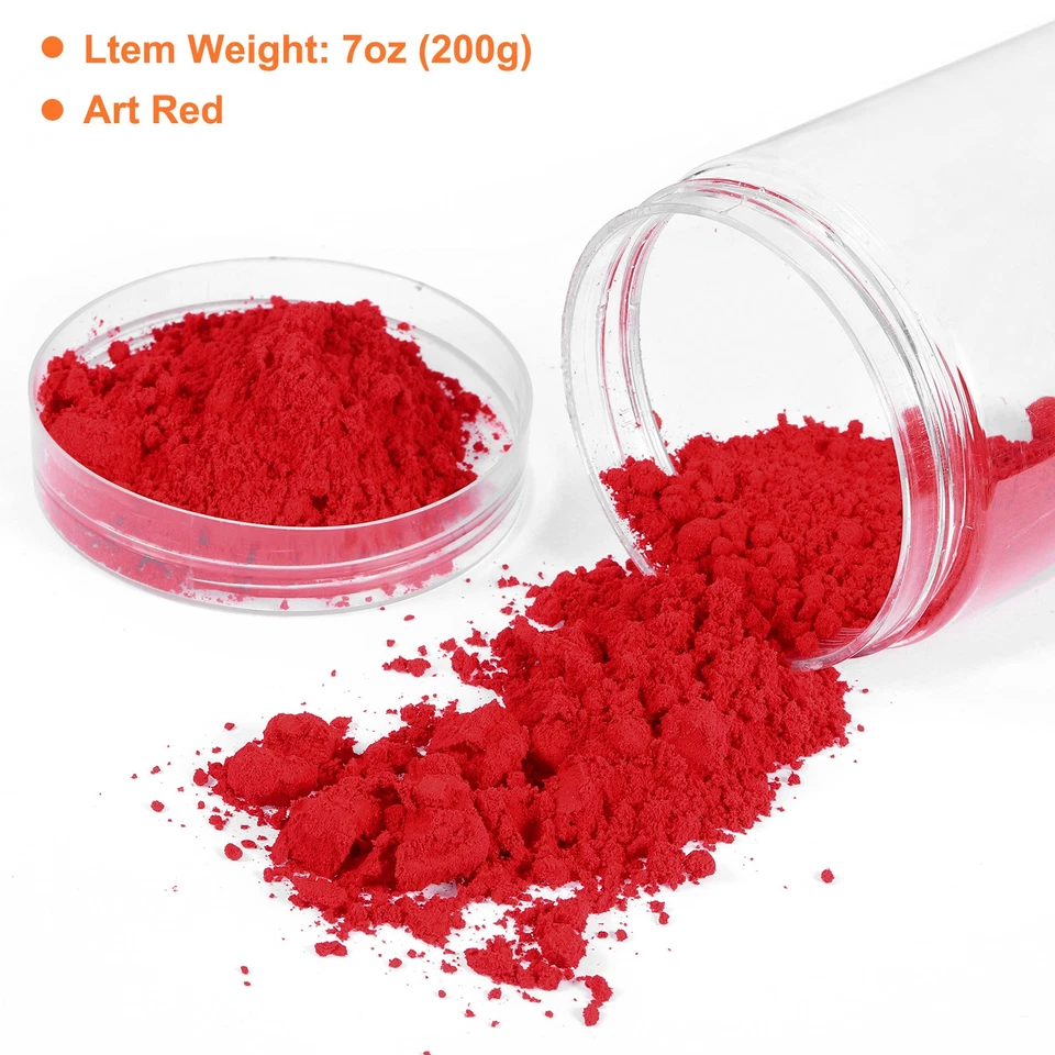 7oz 200g Eisenoxidpulver Betonpigment Kunstrot - Bild 2 von 4