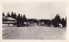 RPPC Sextus City MN Ghost Town Cook CO N of Duluth near Grand Portage Pigeon Riv