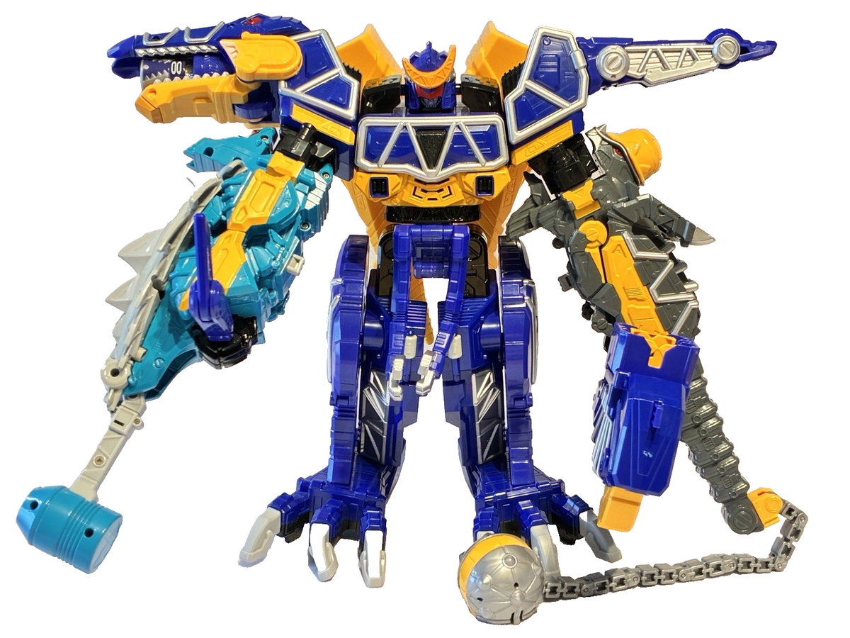 BANDAI DX Spinodai-Oh Megazord Power Rangers Dino Charge Kyoryuger