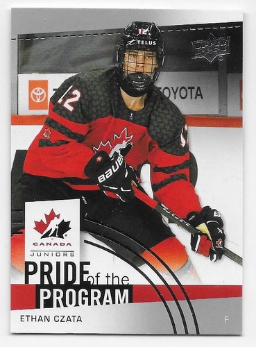 25/26 UPPER DECK TEAM CANADA JUNIORS BASE Hockey (#1-100) U-Pick From List - Picture 99 of 101
