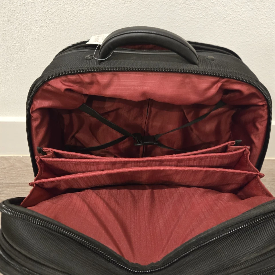 Samsonite Xenón Spinner Oficina Móvil Negro/Rojo 38442-1073 [17 X 14 X 7.5] Foto 4 de 4
